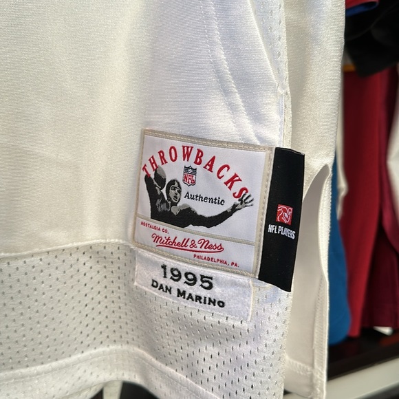 Dan Marino Miami Dolphins Mitchell & Ness 2004 Authentic Throwback NFL Jersey - Picture 6 of 10